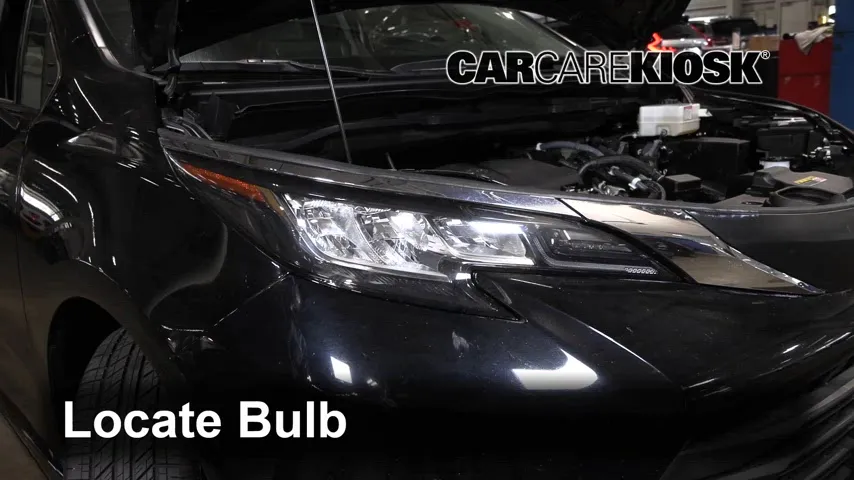 2022 Toyota Sienna LE 2.5L 4 Cyl. Éclairage Feu de jour (remplacer l'ampoule)